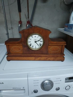 RARO Reloj de Abrigo Estilo Art Deco de Ingraham Clock Co. Excelente guardián del tiempo Foto 1 de 4