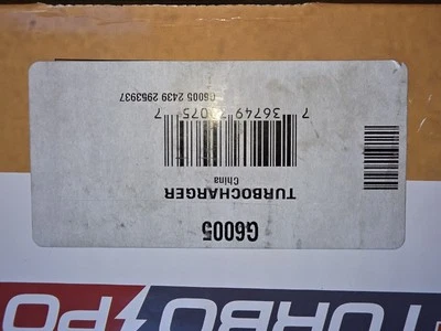 Volkswagen Passat Audi A4 Turbocompresor Oe Turbo Power G6005 200-2006 Nib... Foto 1 de 4