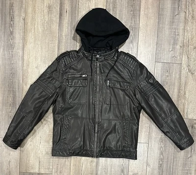 Mens XL Projek Vintage Looking Jacket Lined With Detachable hood🔥$95 - Image 1 of 4