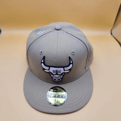 Gorra ajustada de los Chicago Bulls para hombre 7 5/8 campeones de las finales de baloncesto de la NBA New Era Foto 1 de 4