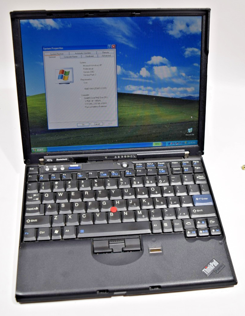 Windowsノート本体 Lenovo ThinkPad X61 7673-DU6 Core 2 Duo Refurbished: ThinkPad X Series X61 12.1