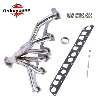 PARA JEEP WRANGLER CHEROKEE 1991-1999 4,0 L TJ ACERO INOXIDABLE COLECTOR CABEZAL/ESCAPE Foto 1 de 4