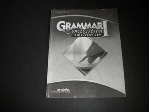 +Abeka Grade 7 Grammar & Composition 1 Quizzes & Tests Key (6th Edition) - Picture 1 of 1