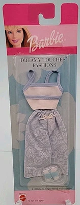  Barbie Dreamy Touches Fashions 2000 Pijama Azul 68089-93 Nuevo Excelente Estado Foto 1 de 4
