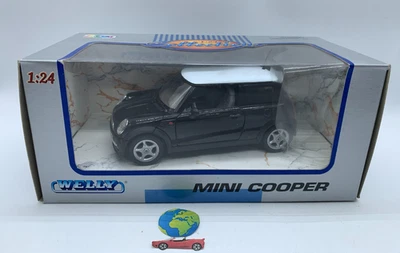 Welly Mini Cooper ,modello in scala 1:24 - 1:25, (2819) , vintage - Immagine 1 di 4