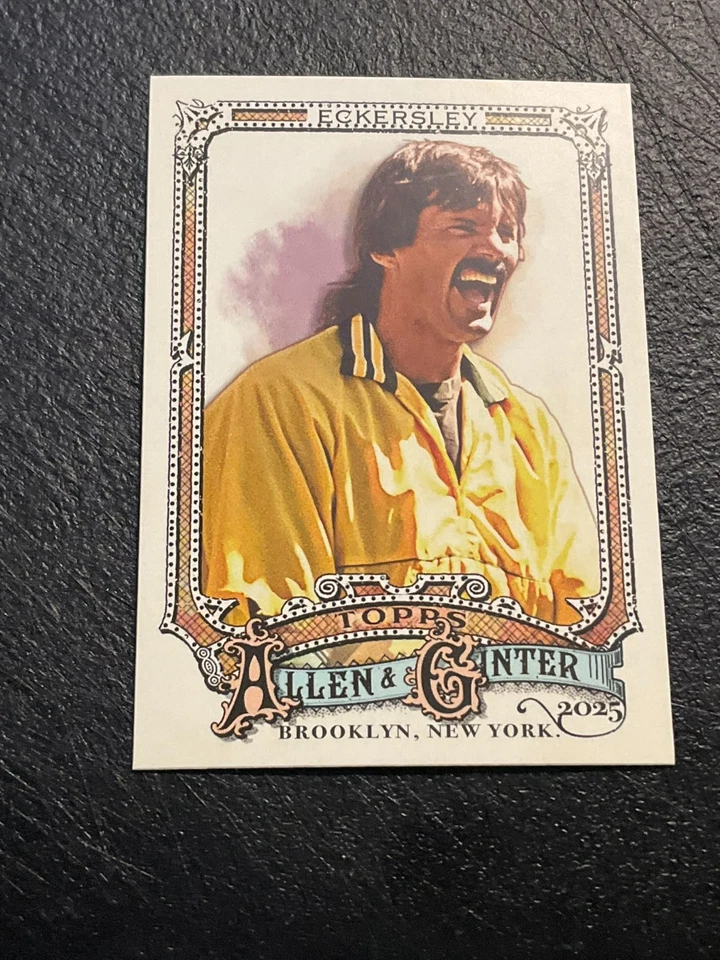 Topps Allen & Ginter 2025 impresión corta SP #316 Dennis Eckersley, Oakland Athletic Foto 1 de 1