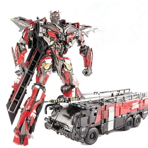 New Arrival! OV-01 Sentinel Prime Alloy Enlarged Version  Figure In Stock Cover