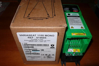 VARIATEUR VITESSE C200-02200056A LEROY SOMER, ONDULEUR 220V/TRIPHASE 1,1kW NIDEC - Photo 1/4