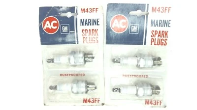 Lot of 4 ACDelco M43FF Spark Plugs - Image 1 of 3