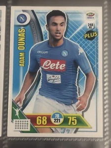 Adrenalyn XL 2017-18 n. 248 Bis - Ounas Adam Plus - Napoli - Foto 1 di 1