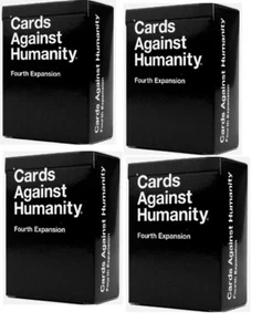 (QTY 4) Cards Against Humanity - Fourth Expansion / 4th Expansion (NEW-READ) - Picture 1 of 1