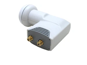 Twin LNB Universal Sat Kopf HD Digital für 2x SAT Receiver Anschluß HDTV/3D - Bild 1 von 1
