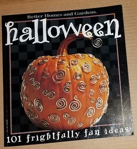 HALLOWEENBOOK -101 Frightfully Fun Ideas by Better Homes and Gardens-Paperback - Imagen 1 de 8