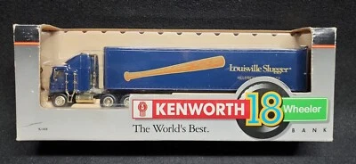 Liberty Classics Louisville Slugger Kenworth 18 Wheeler Bank Tractor Trailer - Image 1 of 4
