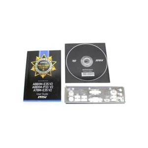 MSI A88XM-E35 V2 - Handbuch - Blende - Treiber CD   #319595 - Bild 1 von 1