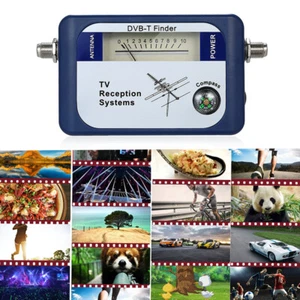 DVB-T Finder Digital Aerial Terrestrial TV Antenna Signal Strength Meter U6E3 - Picture 1 of 9