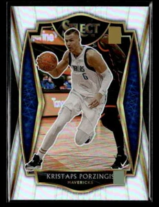 Kristaps Porzingis 2020 Select Premier Level  #105 Silver Mavericks - Picture 1 of 2