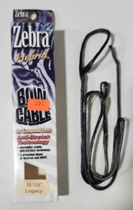 Zebra Hybrid Bow Cable 36-1/4" BLK/BLK Legacy - Picture 1 of 2