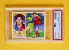 15 LIONEL MESSI / EST LEAGUE 2009-2010 09-10 / PSA 6 / ESTE-PANINI COLLECTIONS