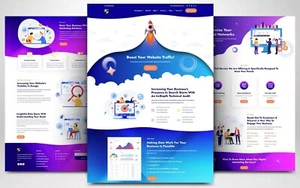 CUSTOM PRO WEBSITE FOR SEO, MARKETING, ADVERTISING, WEB HOSTING AGENCY WORDPRESS - Picture 1 of 8