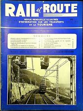 RAIL et ROUTE N° 91 - 1954