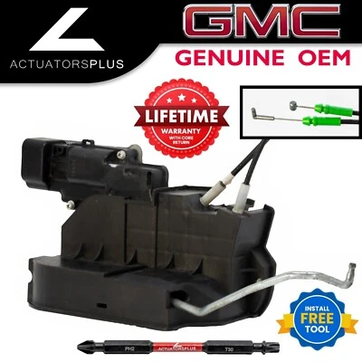 Actuador de cierre de cerradura de puerta trasera izquierda GMC Canyon OEM 2004-2012 **Garantía de por vida Foto 1 de 4