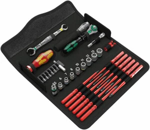 Wera 35Pce Kraftform Kompakt VDE Maintenance Screwdriver Socket & Ratchet Tools - Picture 1 of 5