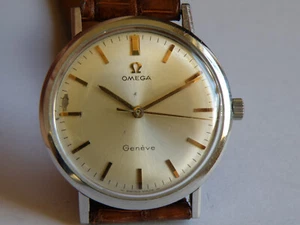 OMEGA-"GENEVE"-CARICA MANUALE-ACCIAIO-1969-CAL.601-REF.131.019 SP-TUTTO FIRMATO - Picture 1 of 24