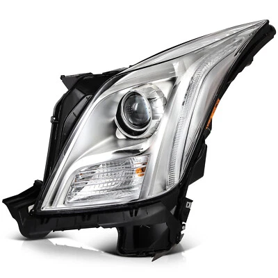 Chrome Headlight Assembly Driver Left For Cadillac XTS 3.6L HID Xenon 2013-2017 Foto 1 de 4