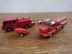 SOLIDO LOT 2x Berliet Camiva (1972) + MOTO POMPE pour RESTAURATION/PIECES - Picture 1 of 10