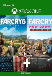 Far Cry 5 + Far Cry - New Dawn Deluxe Edition XBOX LIVE Key ARGENTINA 🕹️VPN. - Foto 1 di 4