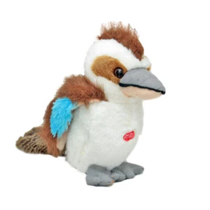 Kookaburra with sound small 7"/17cm soft plush toy Elka NEW - Picture 1 of 3