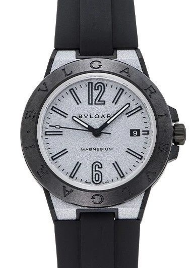 Bvlgari Diagono Silver Men's Watch - DG41C6SMCVD