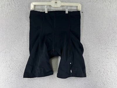 Bontrager Cycling Shorts Adult Extra Large Black Spandex Blend Padded READ - Image 1 of 4