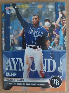 2021 Topps NOW Wander Franco "Call Up" Rays #402 - Picture 1 of 2