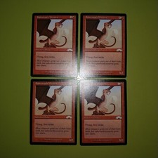 Sabertooth Wyvern x4 Exodus 4x Playset MTG Magic the Gathering