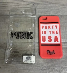 VICTORIA'S SECRET PINK ‘Party In The USA’ Soft Phone Case Fits IPhone 6 - Picture 1 of 12