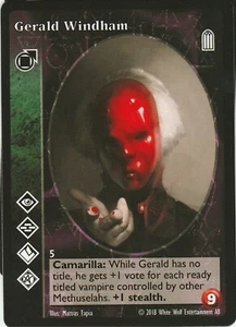 Gerald Windham x1 Tremere Guardianes de la Tradición Reimpresión 2 KT R2 VTES - Imagen 1 de 1