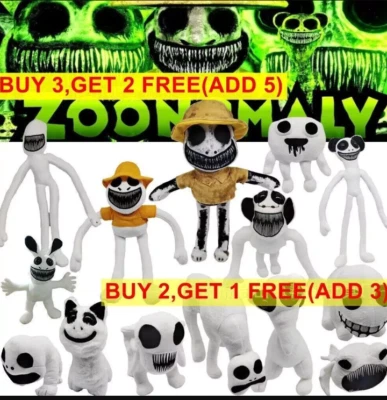 2025 Zoonomaly Stuffed Plush Toys Horror Game Plush Toy Plush Pillow Xmas Gifts - Image 1 of 4