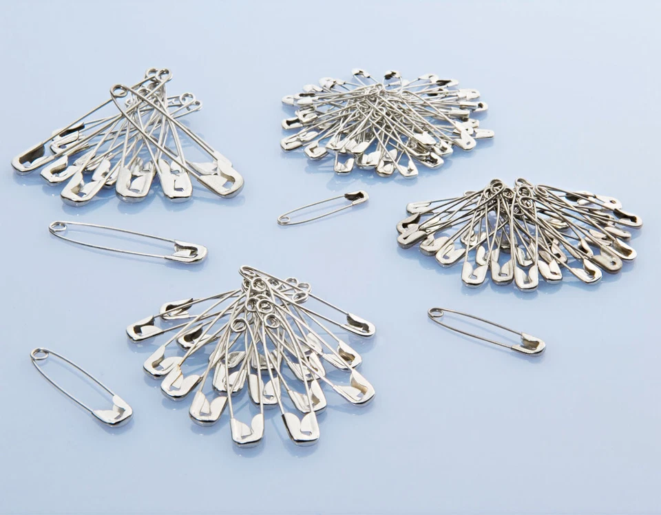 125 Stück Sicherheitsnadeln Sortiment Sicherheits Nadeln Sicherheitsnadel Nadel - Bild 1 von 1