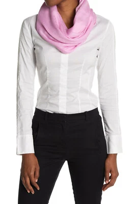 Nuevo con etiquetas Bufanda Gucci GG Logo Estampado Mezcla Lana y Seda Rosa Rosa Foto 1 de 4