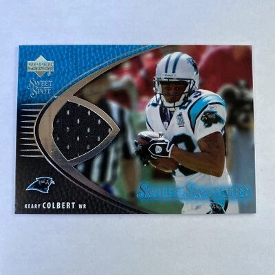 2004 Sweet Spot Sweet Swatches #SWKC Keary Colbert Jersey MINT - Image 1 of 3