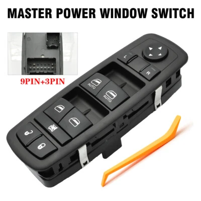 ✅Front Driver Master Power Window Switch For Dodge Ram 1500 2500 3500 2009-12 LH - Image 1 of 4