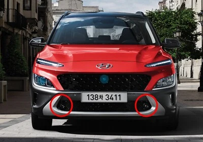 Luz antiniebla de proyección genuina OEM 2ea para 22 2023+ Hyundai Kona Foto 1 de 4