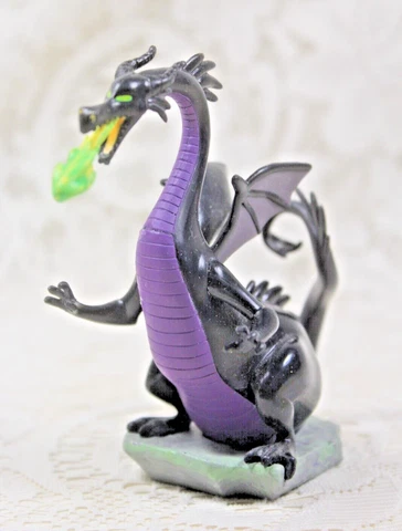 Disney Maleficent as Dragon Sleeping Beauty Action Figure Cake Topper 4.5” Cover