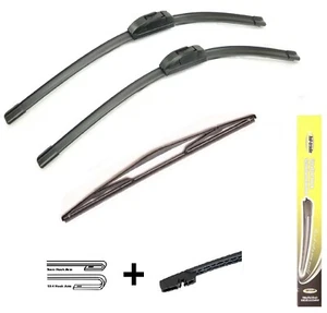 1x LIMPIAPARABRISAS Set Delantero y Trasero Rover 25 1999-2005 - Imagen 1 de 4