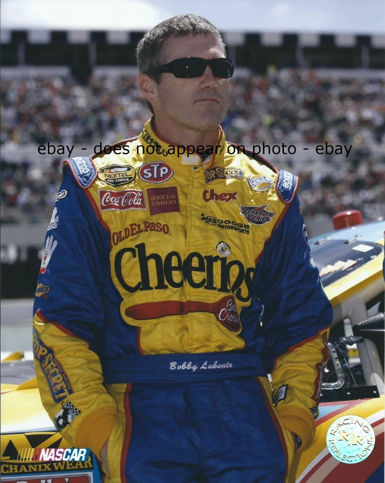 BOBBY LABONTE CHEERIOS PETTY ENTERPRISE NASCAR NEXTEL CUP FOTO 8 X 10 #02 - Imagem 1 de 1