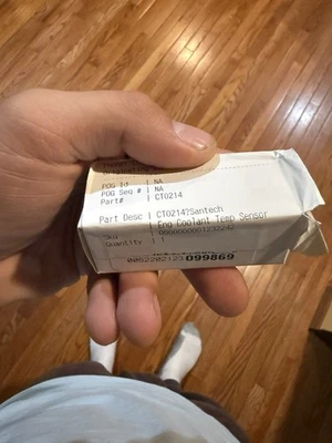 Sensor de temperatura del refrigerante del motor para Cadillac CTS ATS Camaro CT6, Chevrolet Blazer Foto 1 de 2