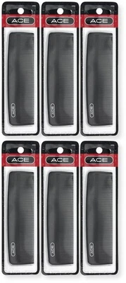 Goody ACE 61686 5 дюймов черный тонкий зуб волос расческа карман сумочка (упаковка из 6) - Изображение 1 из 4