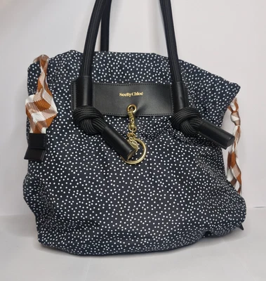 Bolsa tote See By Chloe Beth Carryall com cordão em ótimo estado achada exclusiva - Imagem 1 de 4